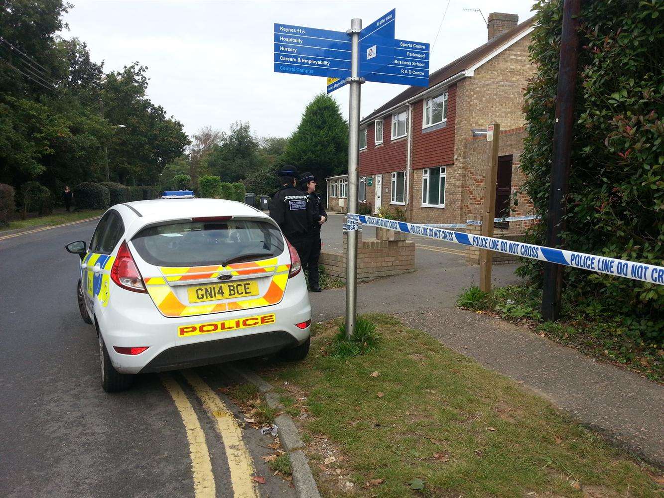 There have been two assaults on the University of Kent campus in the last few weeks. Picture: Alex Claridge