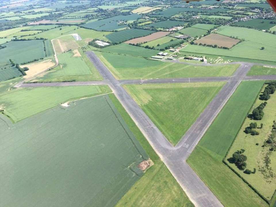 Tibenham Airfield in Woodstock Lane, Norwich. Picture: Norfolk Gliding Club