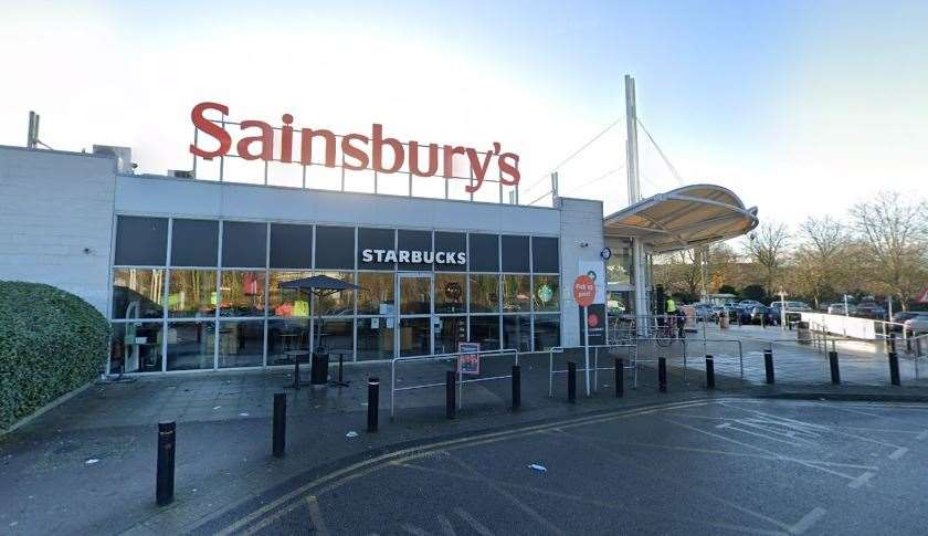 The Sainsbury's superstore in Kingsmead Road