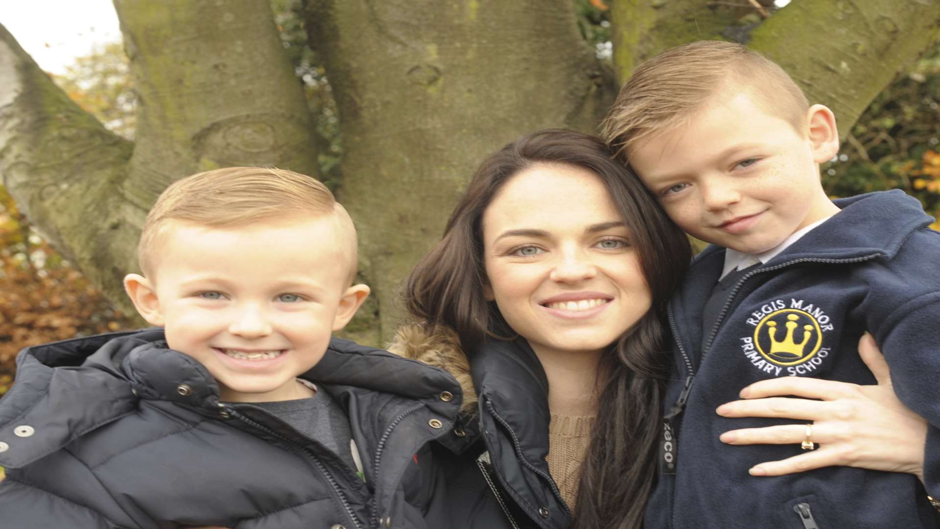 Aimee Willett with sons Kaleb and Charlie