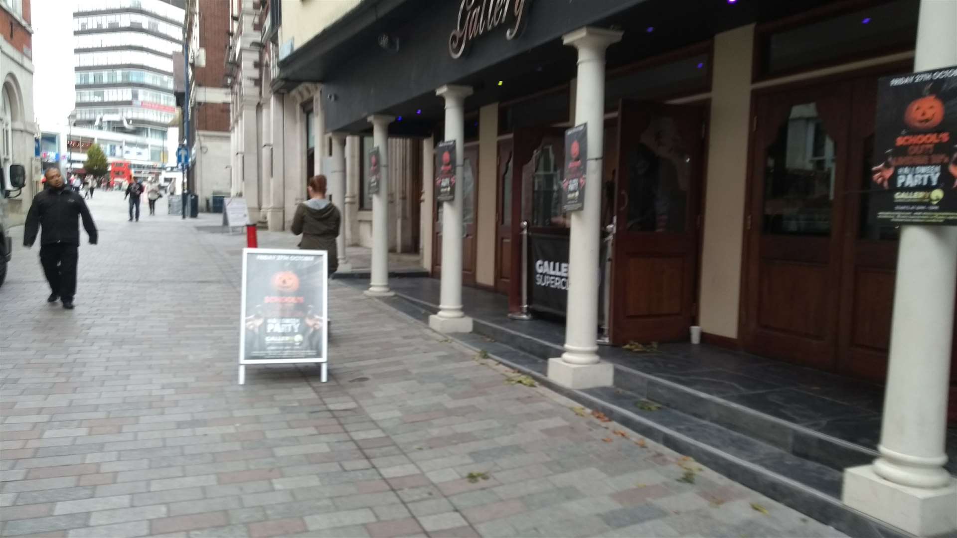 The Gallery nightclub, in Bank Street, which has issued a statement as a murder probe was launched