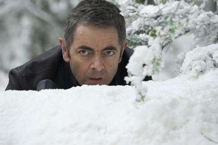 Rowan Atkinson as Johnny English in Johnny English Reborn. Picture: PA Photo/Universal Pictures.