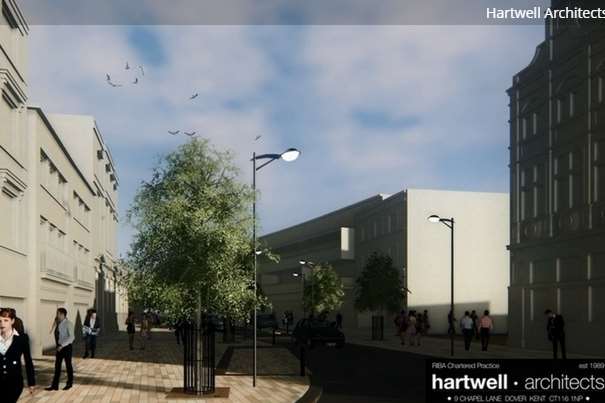 Tees will be introduced along King Street. Picture courtesy Hartwell Architects