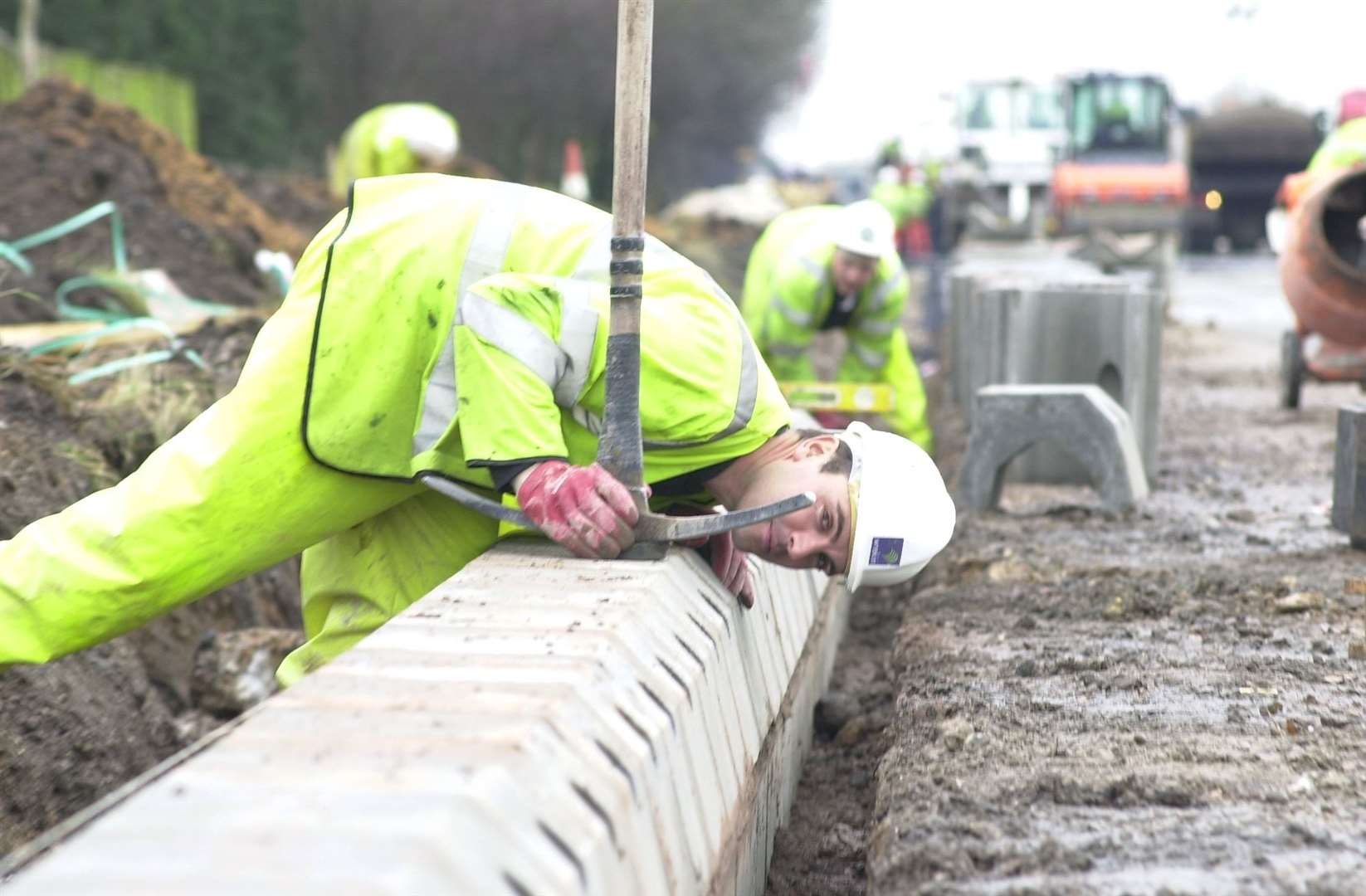 There is a £400m project to repair and renew roads over the next three years