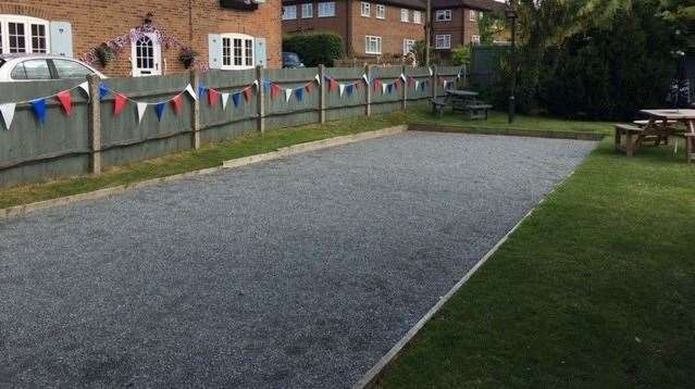 I know a decent petanque track when I see one and, if I say so myself, I sling a boule as well as anyone. Apparently they’re looking for players and if I lived in the village I’d sign up immediately.