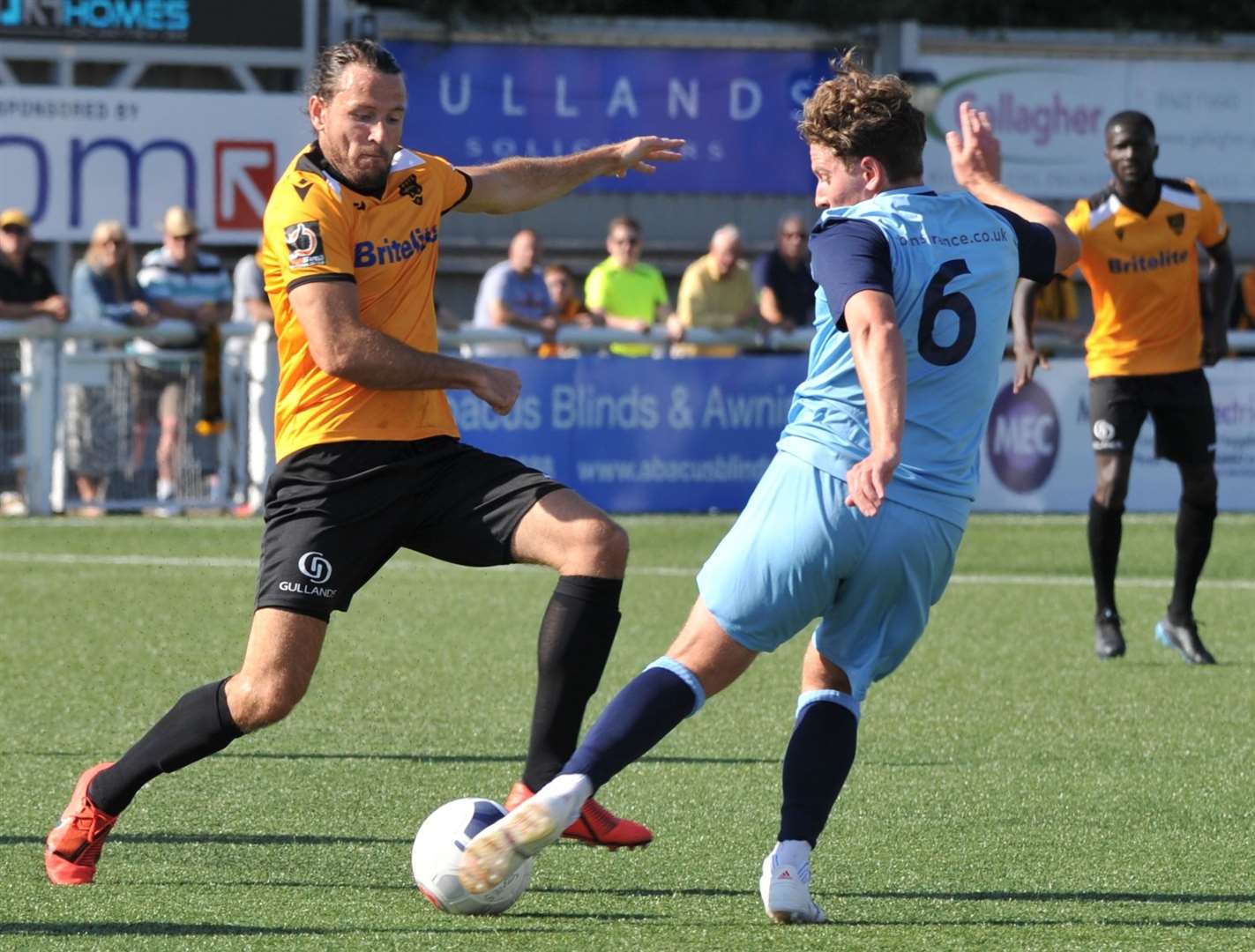 Ryan Johnson delivered a brutally honest assessment of Maidstone's defeat at Weymouth Picture: Steve Terrell