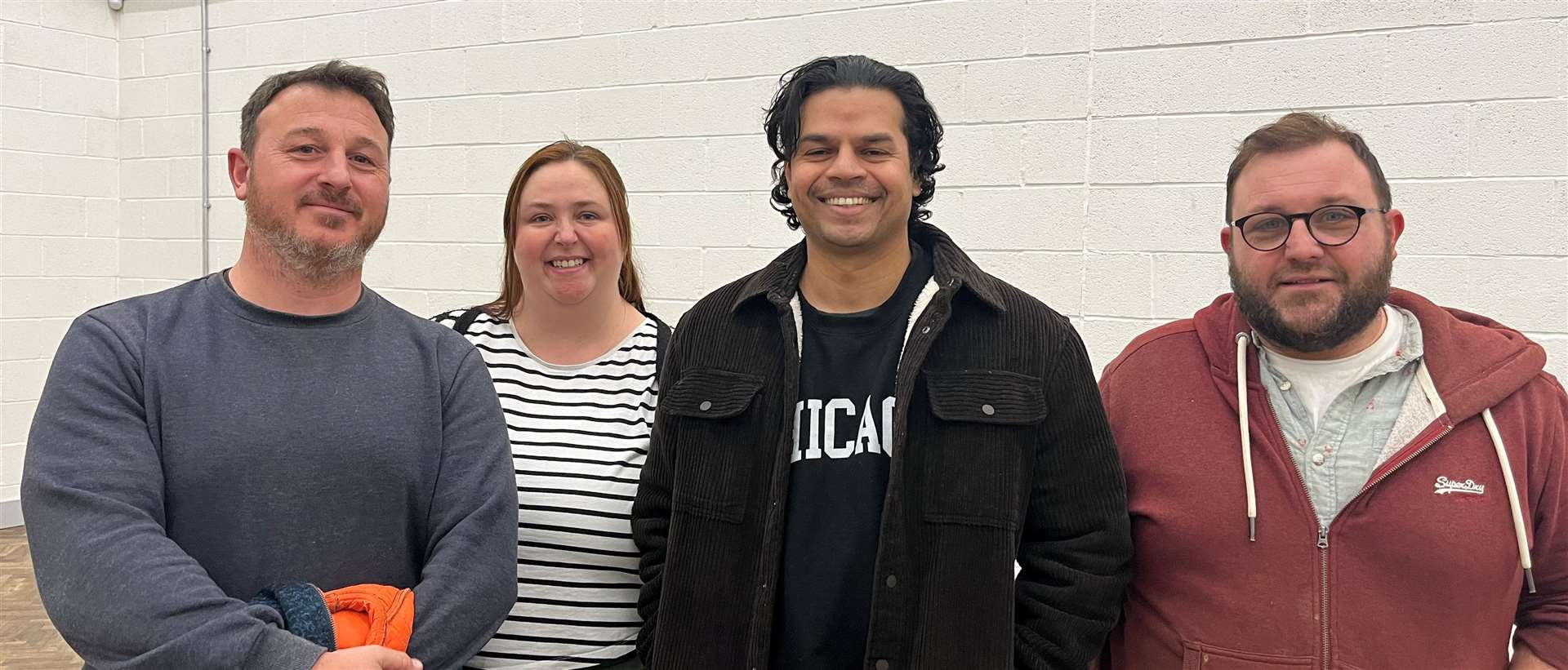 Peters Village residents Robert Gailer, Ellie Drake, Shekhar Karande and Matthew Clemens-Larry have set up a residents association to help fight the service charge issue