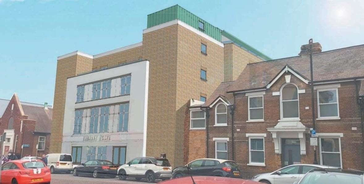 An artist's impression of how the former Rileys Sports Bar could look