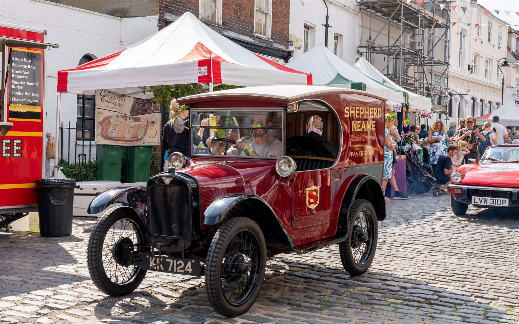 The weekend also boasts classic cars, Morris dancers, street food and a fairground. Picture: Shepherd Neame