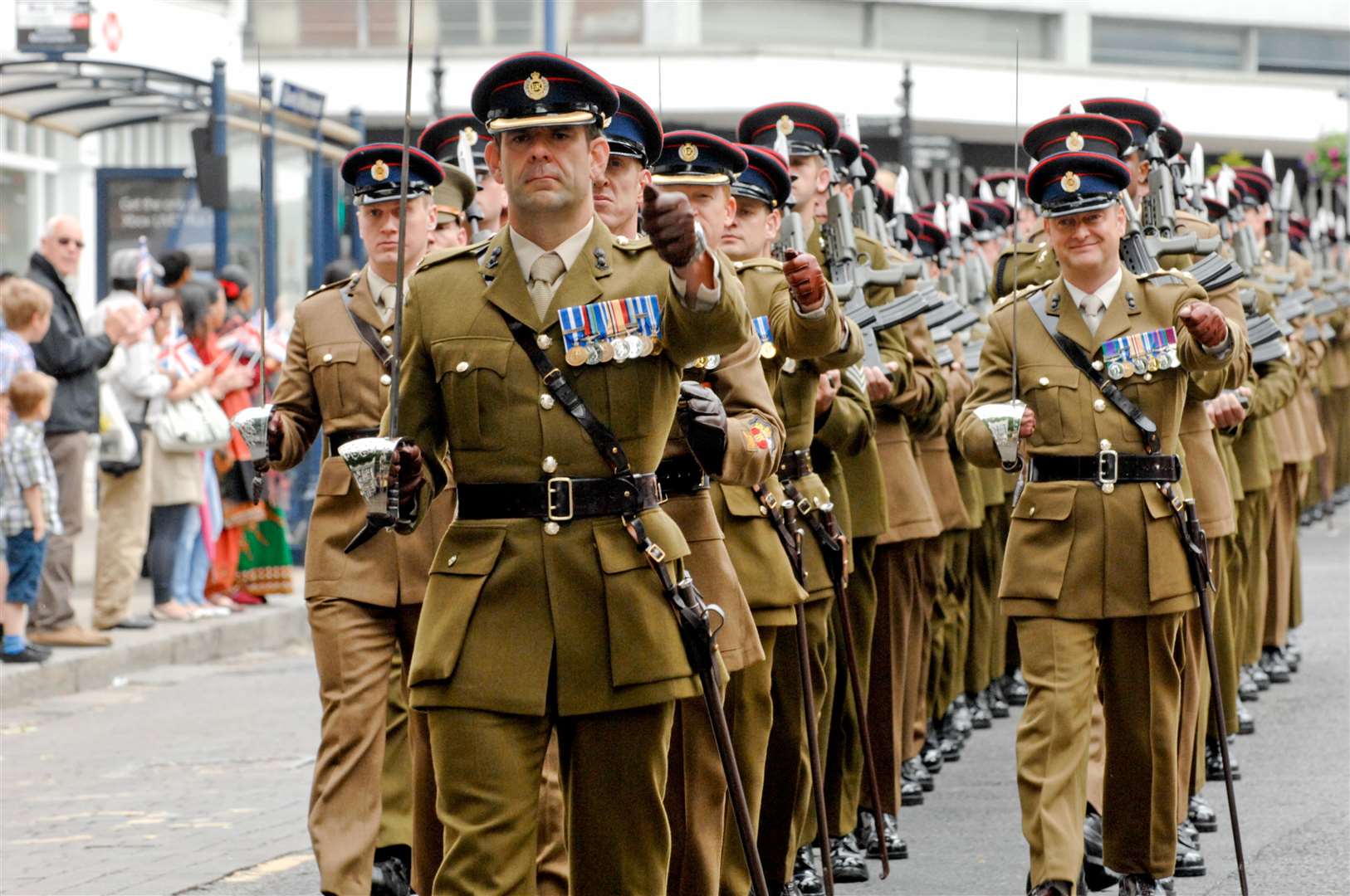The 36 Engineer Regiment will march through Maidstone