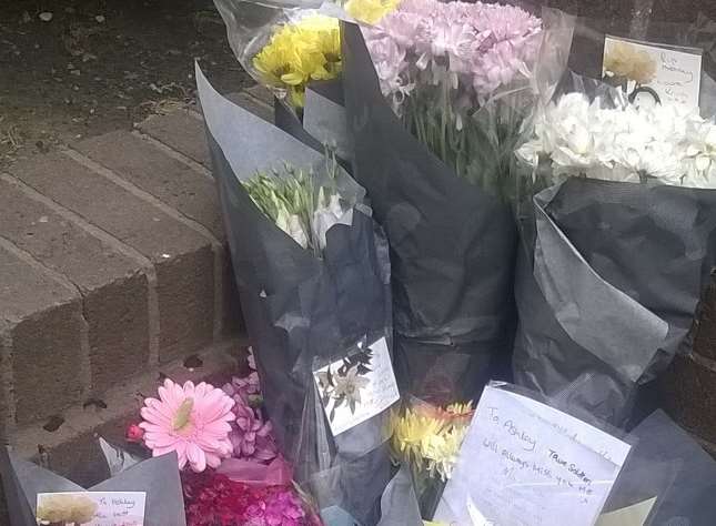 Ashley Taylor, 35, was found dead in the public toilets in Sapper's Walk, Gillingham, where friends and family left flowers in his memory