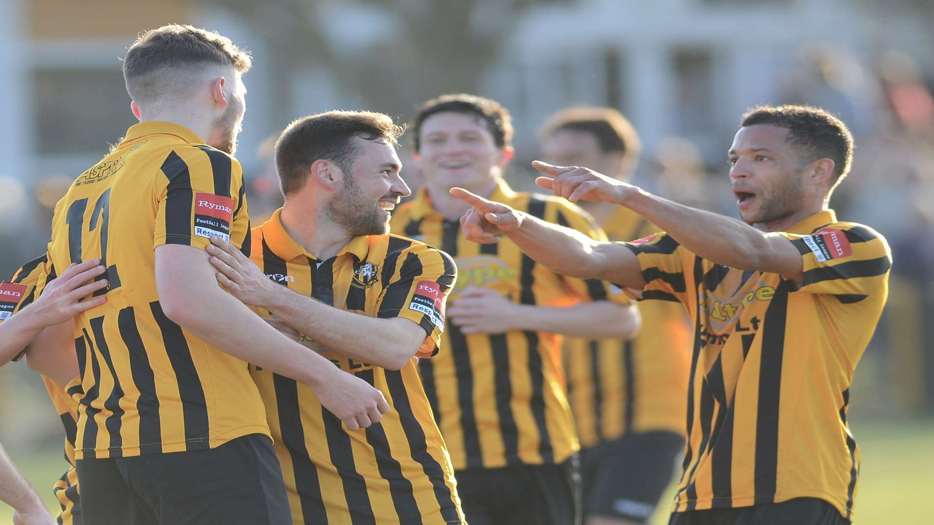 Folkestone wrapped up the league title with a 6-0 win over Walton & Hersham Picture: Gary Browne