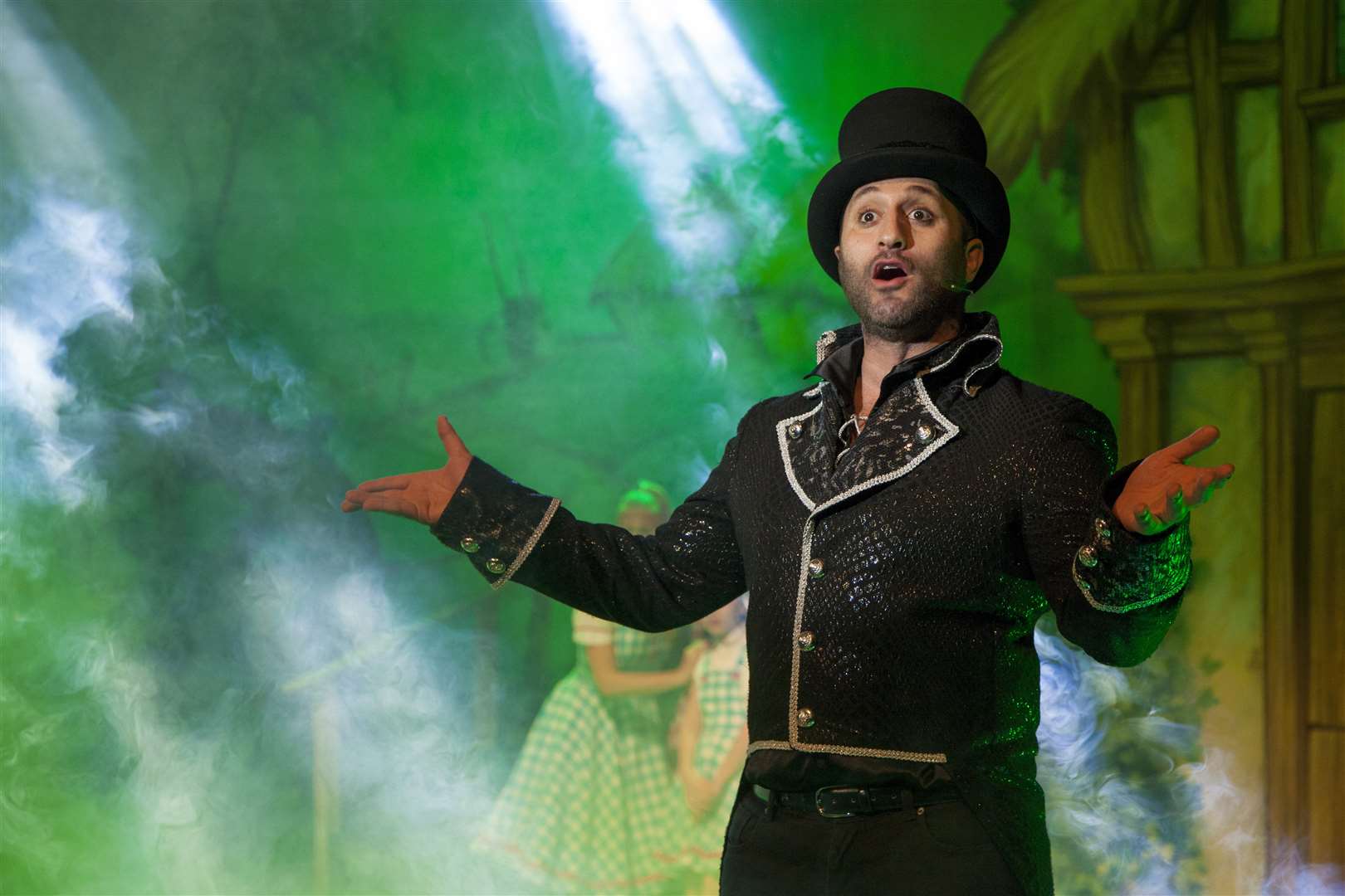 Antony Costa as Fleshcreep in Jack and the Beanstalk at the Woodville in Gravesend. Picture: Magic Beans
