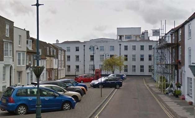 Police were called to the Albert Square and High Street area in Deal on March 13 to the carjacking incident carried out by Roger Porter. Picture: Google