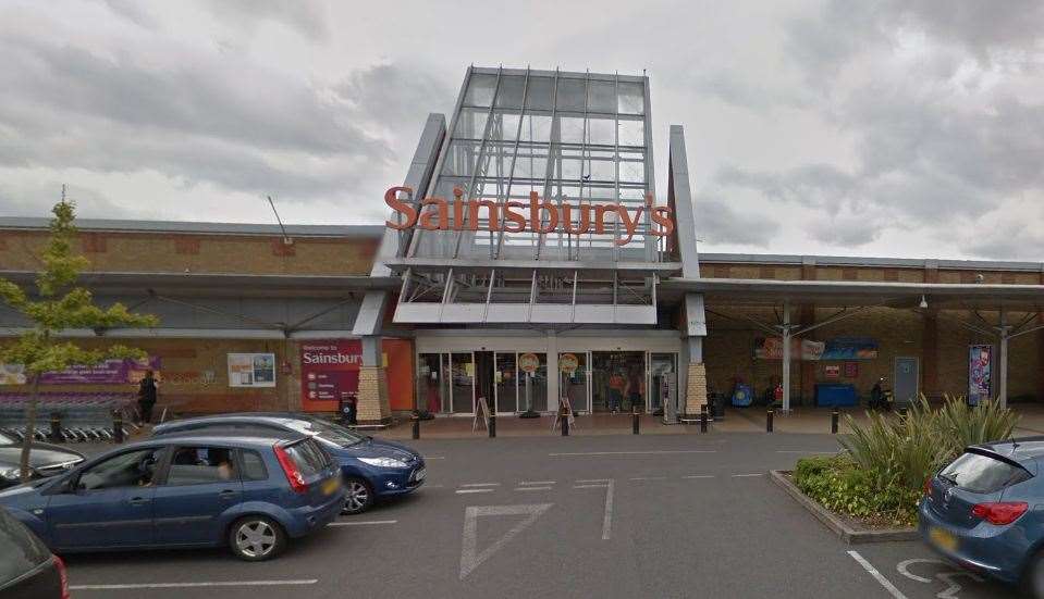 Phillip Yelding previously stole from Sainsbury's store in Sittingbourne