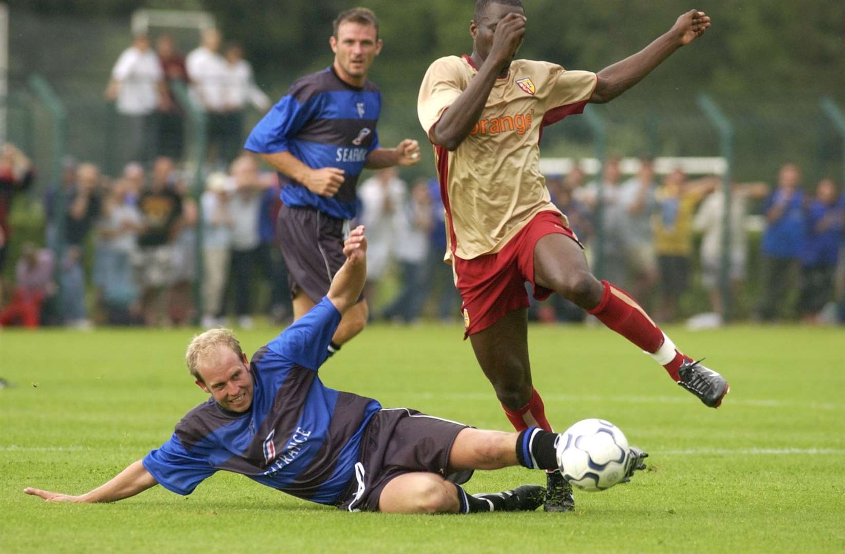 A trip to Le Touquet for the Gills in 2003 when they played a match against Lens