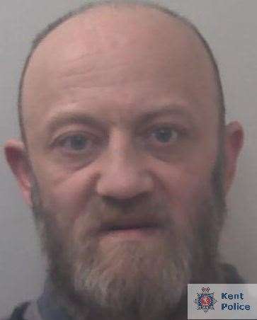 Steven Scott, of Pudding Lane, Maidstone, has been jailed after admitting sexual activity with a child. Picture: Kent Police