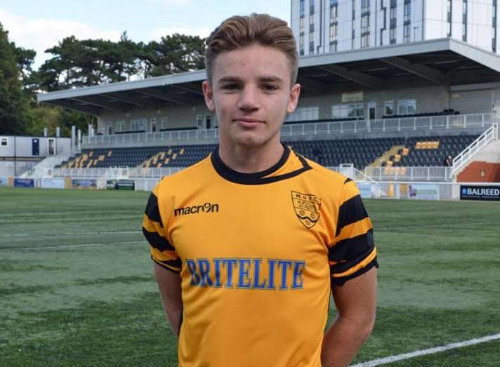 Jack Richards made his Maidstone debut aged 16