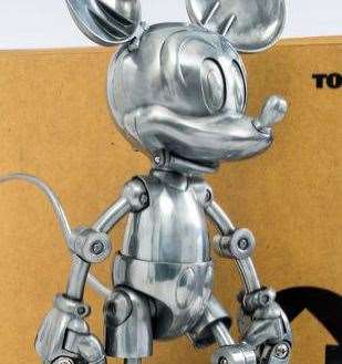 The Mickey Mouse statue stolen from Prisling Lane, Staplehurst