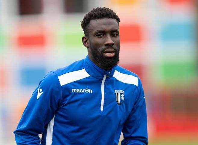 Former Gillingham player Ouss Cisse has joined Ebbsfleet United Picture: Ady Kerry