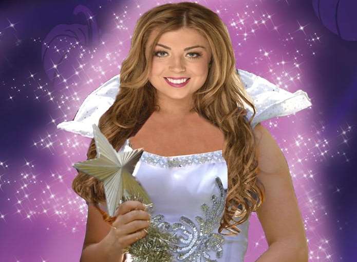 Abi Clarke, who recently left the reality show The Only Way is Essex, has signed up to play the good fairy in Cinderella at the Swallows leisure centre this December