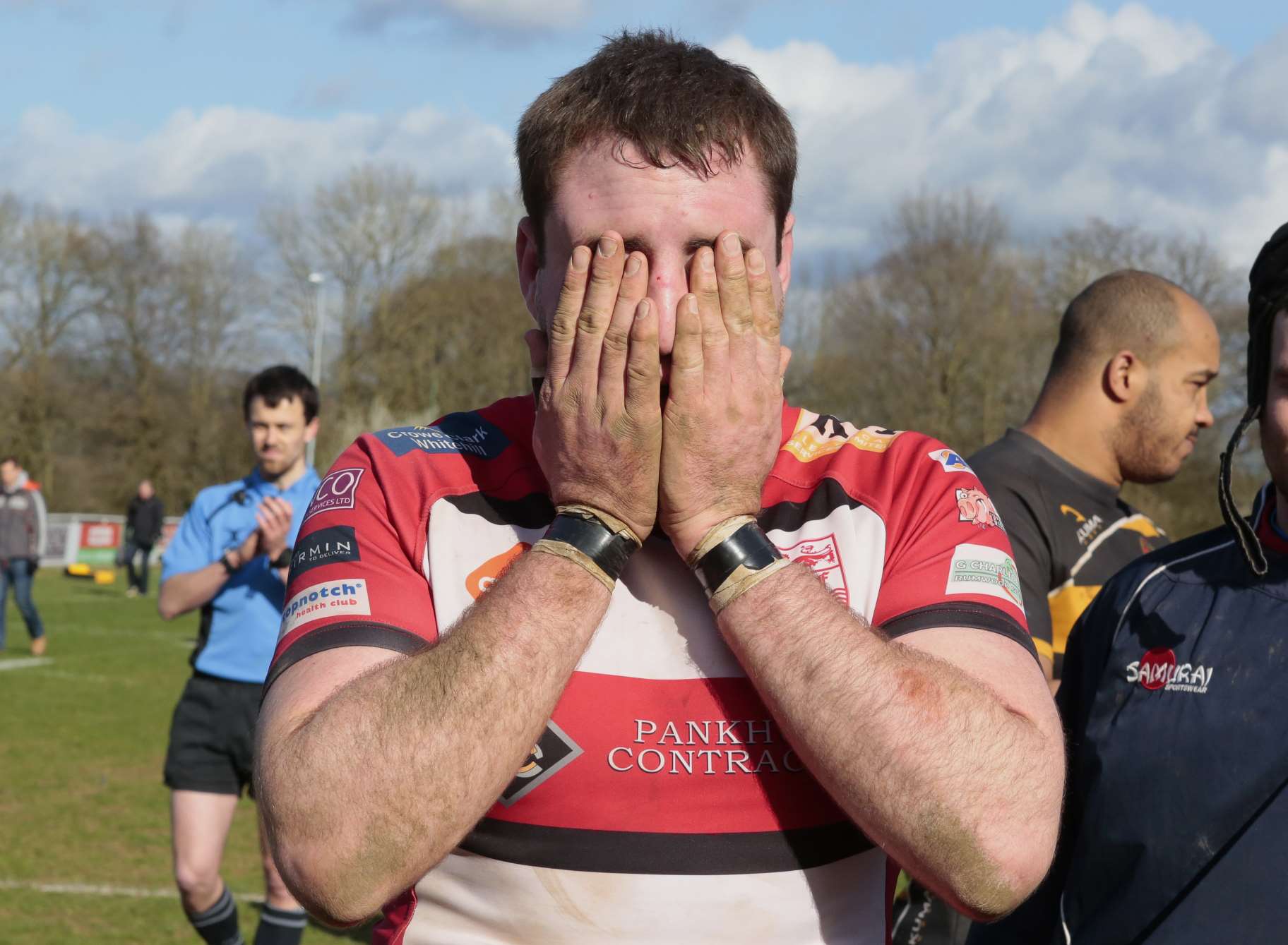 Maidstone captain Ben Williams can't believe his side have reached Twickenham Picture: Martin Apps