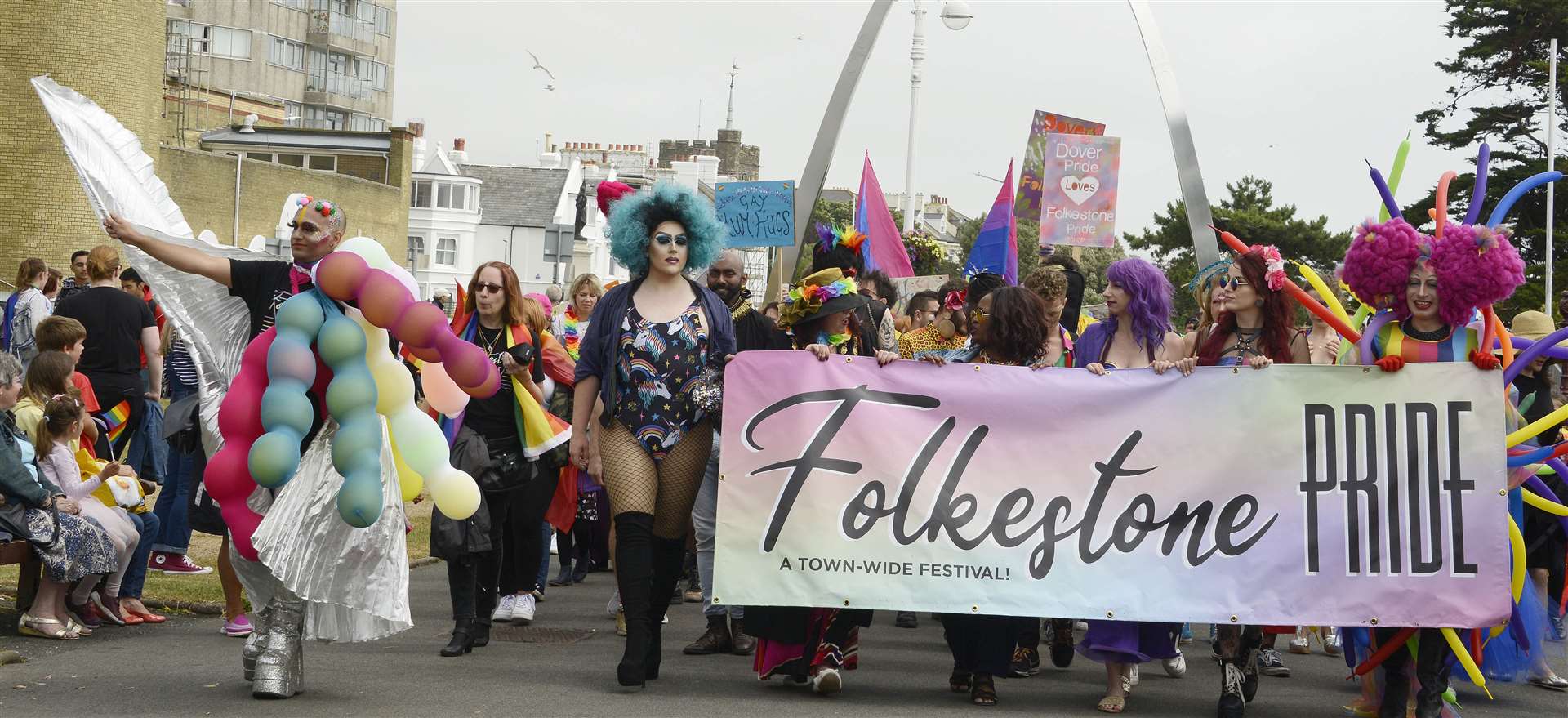 Folkestone Pride 2019. Picture: Paul Amos