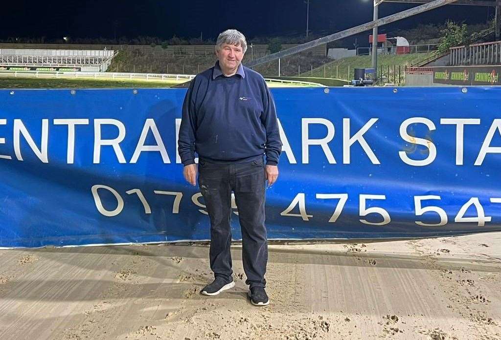 Harvel greyhound trainer Tony Collett has four dogs in this year's Premier Greyhound Racing Kent Derby