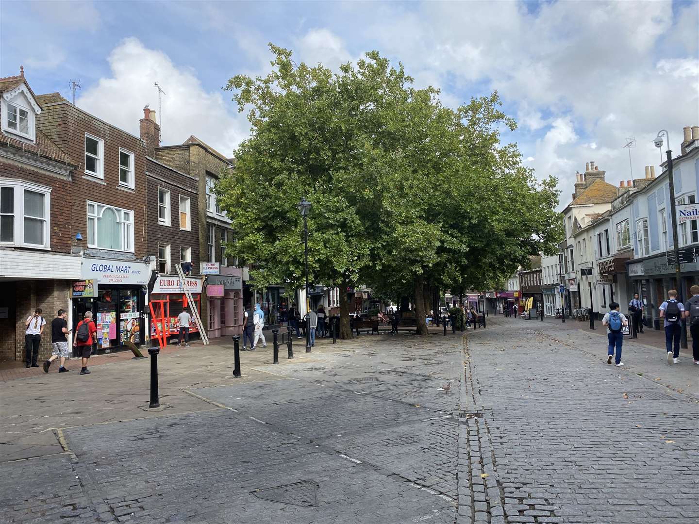 A dispersal order has been brought in for Ashford town centre
