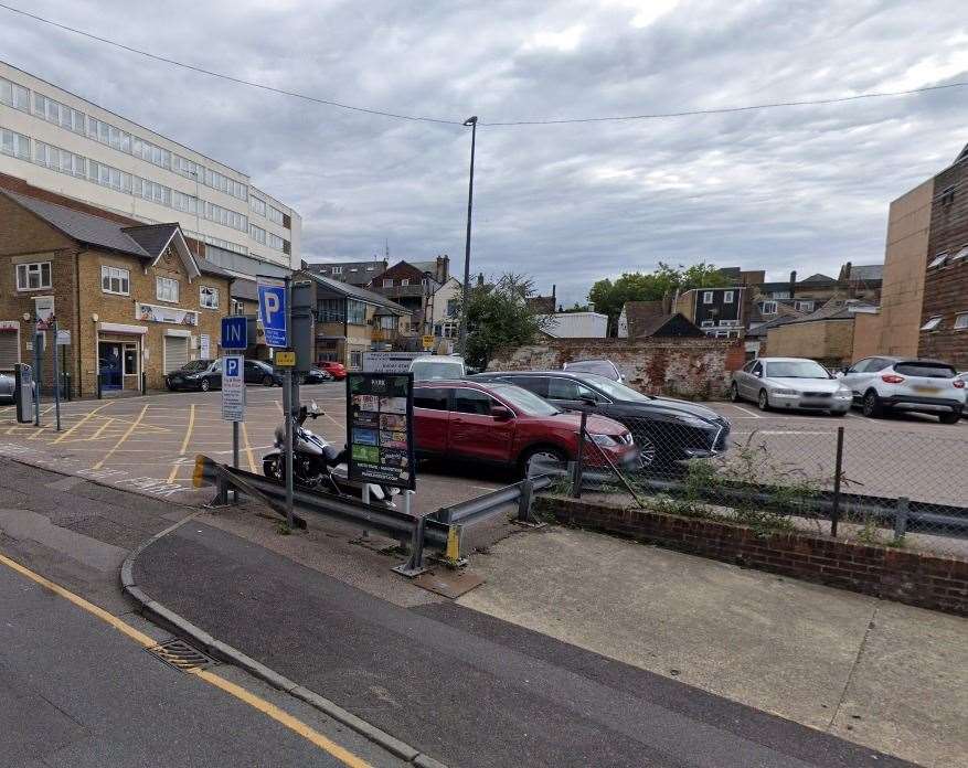 Medway Street car park in Maidstone. Picture:Google Street View