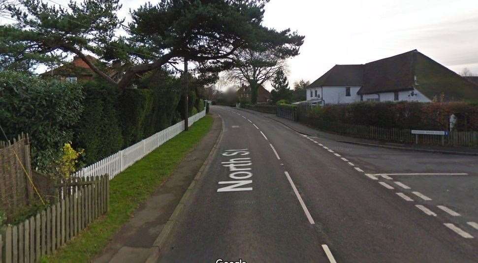 The crash happened near the juction with Mansion House Close. Picture: Google