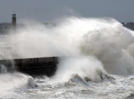 Are we in store for more dramatic scenes like this? Picture (taken at Margate in March): Phil Houghton