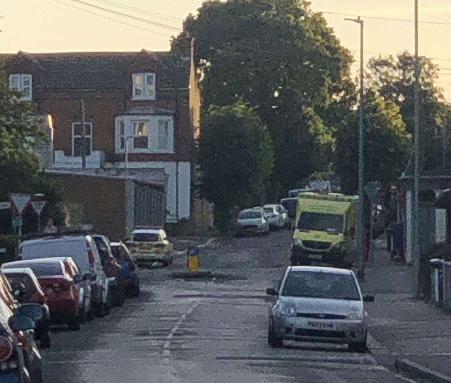 Emergency services were called to the incident in Herne Bay last week