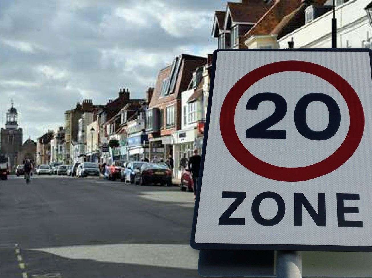 20mph zones have popped up around the county
