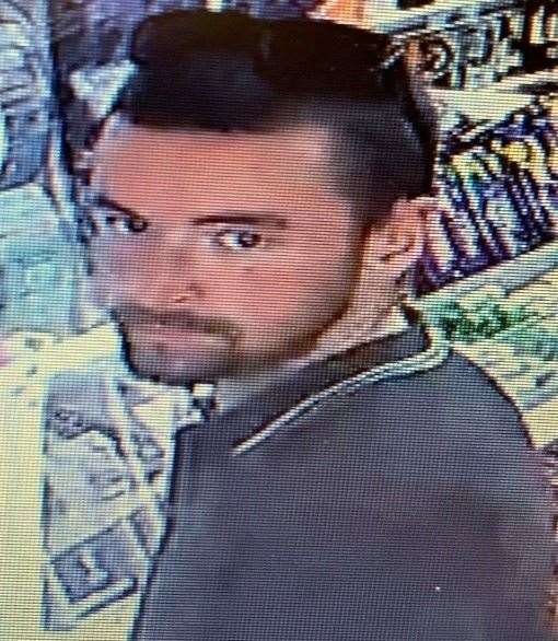 Police want to speak to this man. Photo: Kent Police