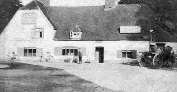 The Chequers Inn in Doddington in 1910. Picture: Rory Kehoe