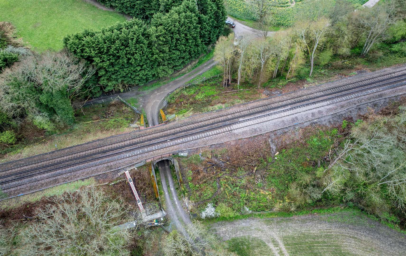 A senior railway engineer has warned the ground is still moving where the landslide happened