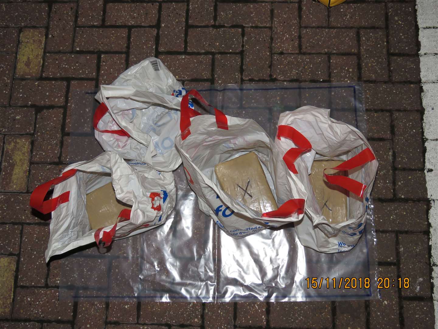 Drugs seized from Sean King. Picture: Met Police (11669923)