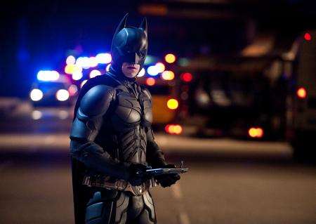 The Dark Knight Rises with Christian Bale as Batman. PA Photo/Warner Bros. Pictures