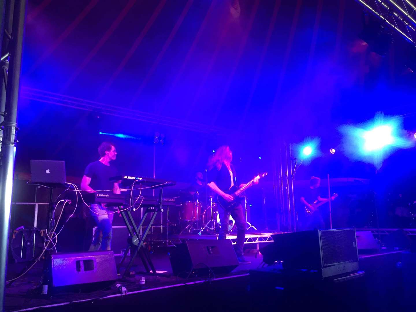 These guys in the Prog in the Park tent were pretty good
