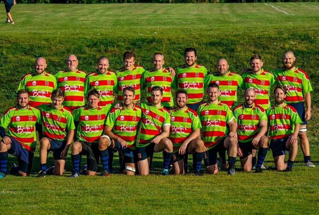 The team, photographed two years ago, are hoping to be able to play together before the end of the season. Picture: Joe Fathers