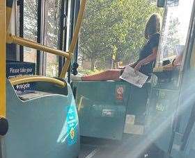 The woman was seen on the bus in the Chatham area. Picture: Angela Louise Fox