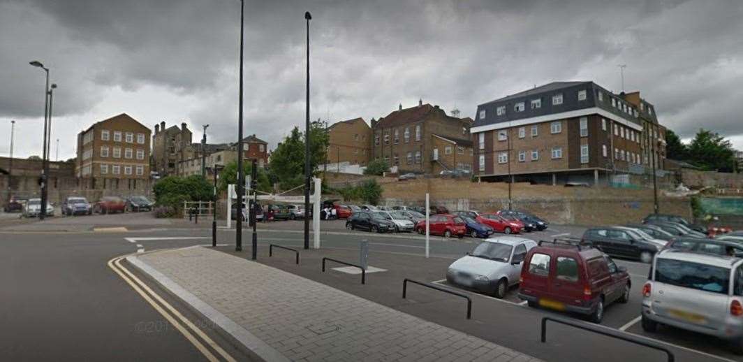 The John Hawkins car park in Chatham. Picture: Google Maps