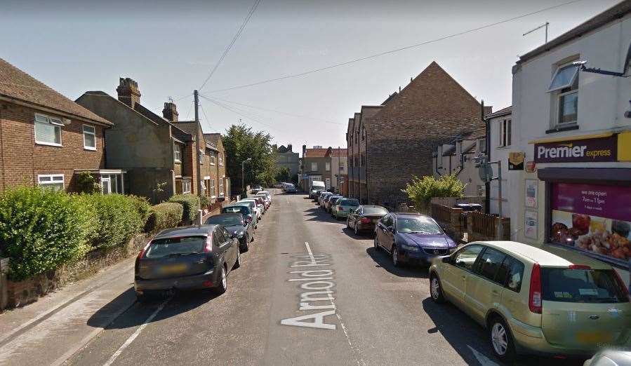 Man stabbed in Arnold Road, Margate. Picture: Google (9173529)