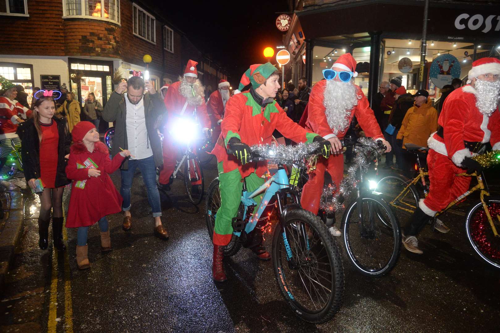 There will be no Christmas parade through Sandwich this year. Picture: Chris Davey