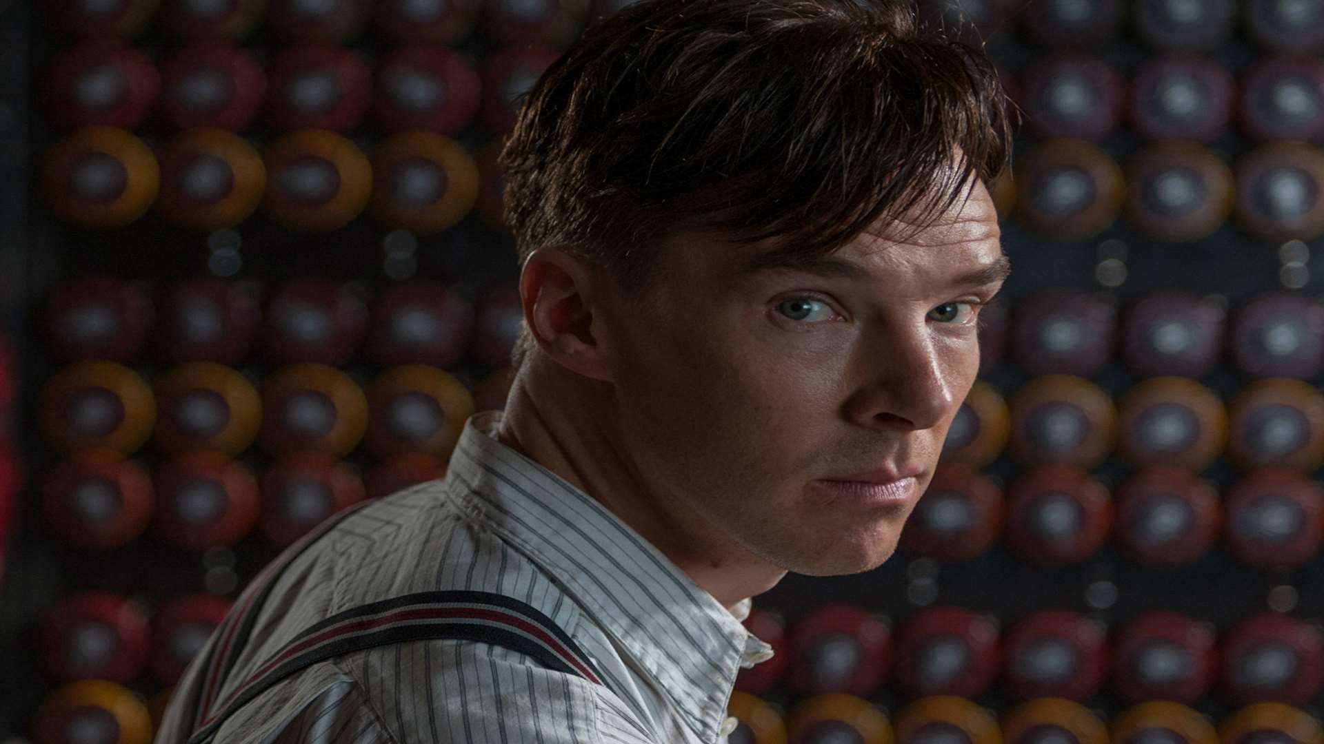 Benedict Cumberbatch in his Oscar-nominated role as Alan Turing in the Imitation Game