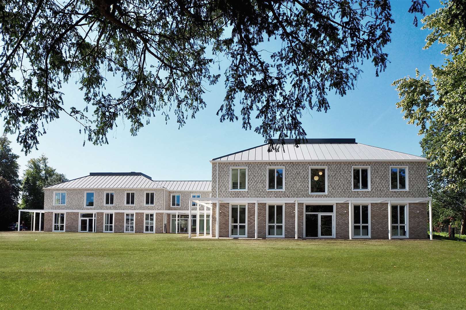 Aisher House at Sevenoaks School, designed by Ronalds Architects