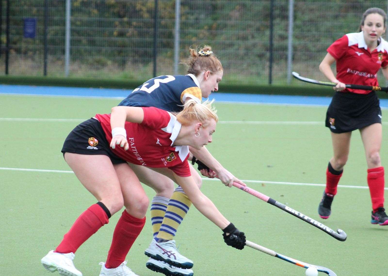 Holcombe Women up against Barnes Picture: Becci Woodhead