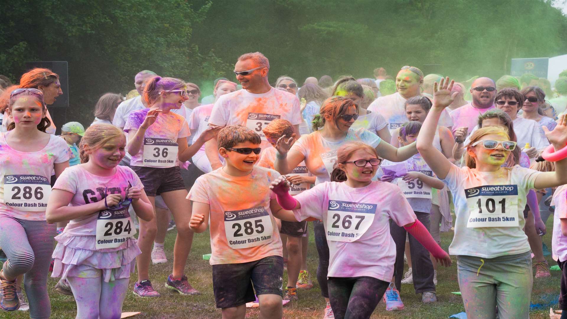 Last year's Colour Dash was a great success.