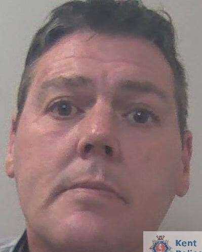 Jason Barnes, from Maidstone, has been jailed after an attempted robbery Picture: Kent Police